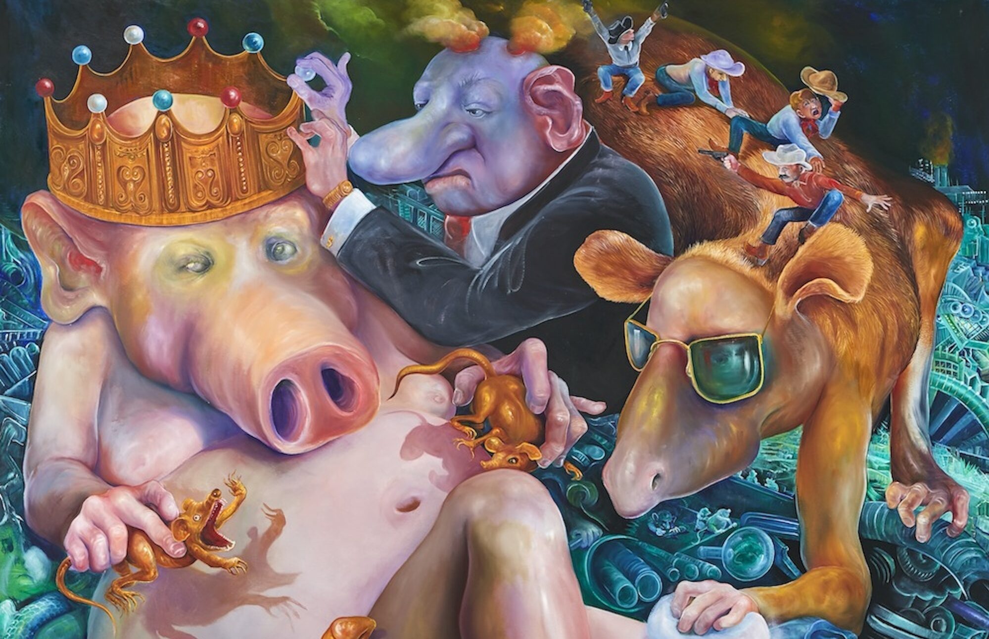 Upcoming Exhibition: A Cautionary Tale for Billionaires – Paintings by Jeramy Turner